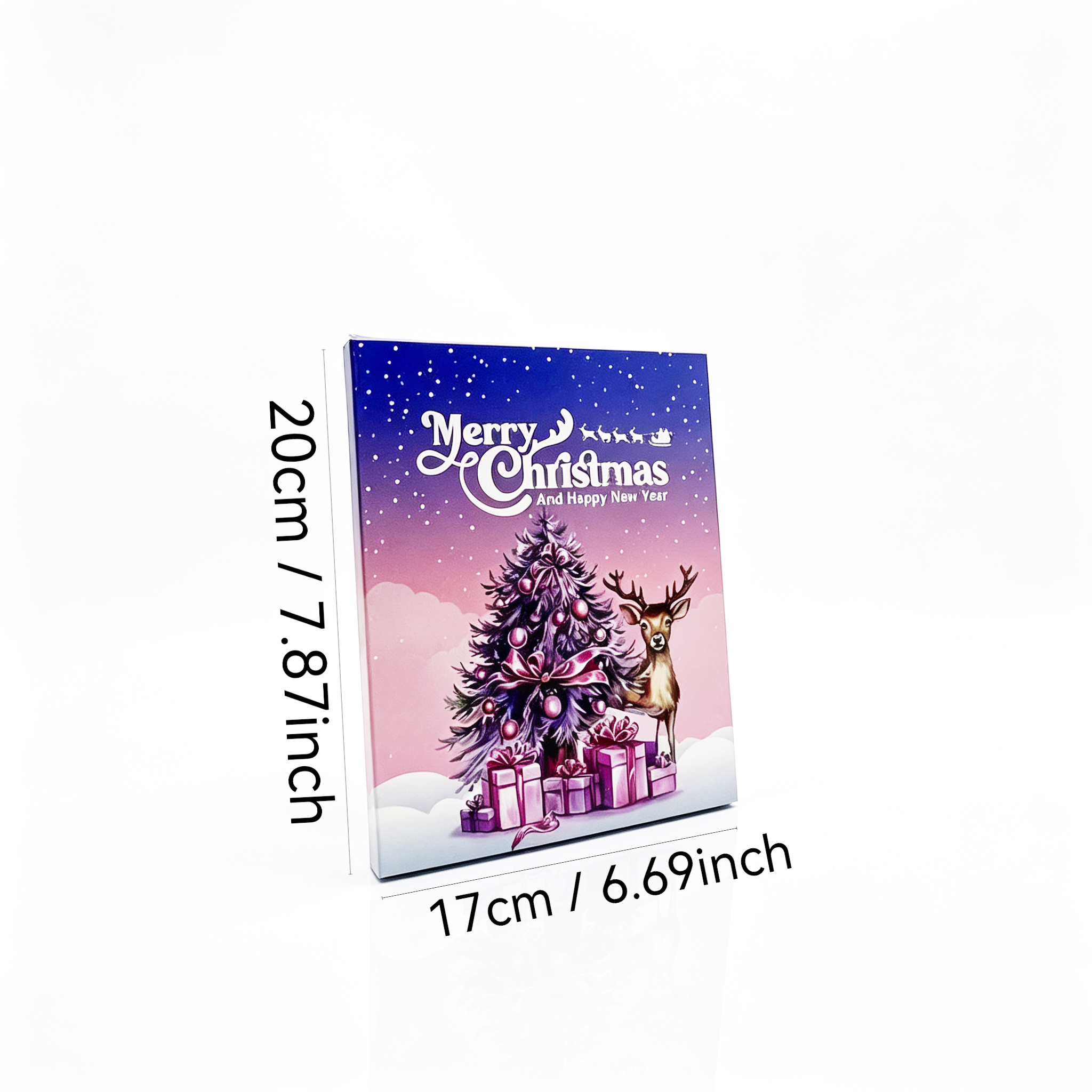 Christmas 24-Day Advent Calendar Gift Box